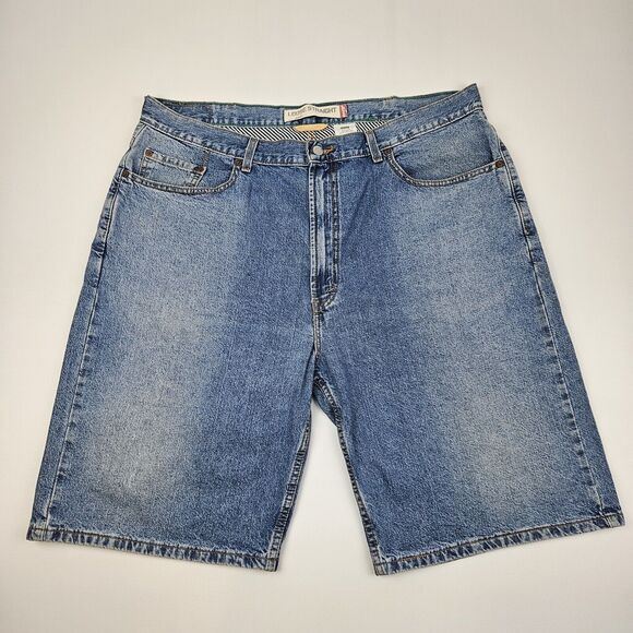 Levi's 569 Denim Jean‎ Shorts Men's 40 Jorts Loose Straight Vintage 90s Y2K - Picture 1 of 11